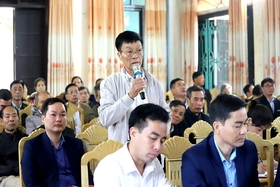 Đại biểu HĐND tỉnh tiếp xúc cử tri tại Thanh Thủy