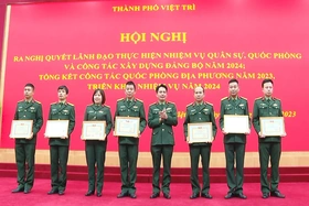 Việt Trì thực hiện tốt nhiệm vụ quốc phòng địa phương