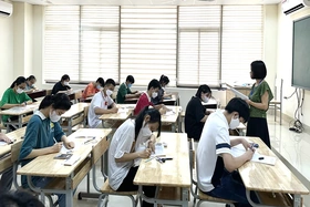 Học sinh tuyển sinh vào lớp 10 sẽ thi 3 môn Toán, Ngữ văn và Tiếng Anh 