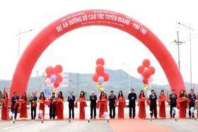 Khánh thành cao tốc Tuyên Quang - Phú Thọ