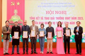 Tổng kết và trao giải thưởng văn học nghệ thuật năm 2023