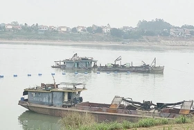 Xử phạt hơn 1,3 tỉ đồng đối với cá nhân khai thác cát trái phép