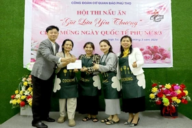 Hội thi nấu ăn “Giữ lửa yêu thương”