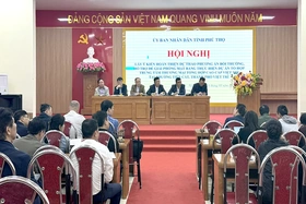 Lấy ý kiến hoàn thiện dự thảo phương án bồi thường hỗ trợ giải phóng mặt bằng thực hiện dự án tại TP Việt Trì