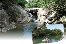 Đi chơi suối trong những ngày hè