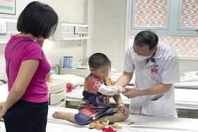 Bé 3 tuổi chấn thương, vỡ thận phải do bị chó béc-giê tấn công