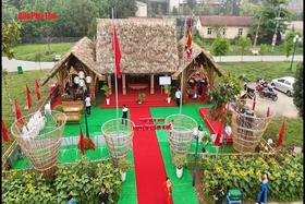 Sôi nổi Hội trại văn hoá tại Lễ hội Đền Hùng năm 2024