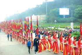 Dấu xưa trong lễ hội vùng Đất Tổ