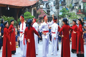 Trải nghiệm Hát Xoan làng cổ