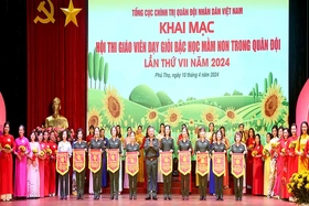 Khai mạc Hội thi giáo viên dạy giỏi bậc học mầm non  trong Quân đội lần thứ VII
