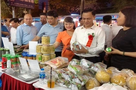 Phú Thọ tham gia hội chợ xúc tiến thương mại