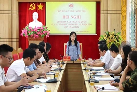 Giao ban MTTQ và các tổ chức chính trị- xã hội quý I