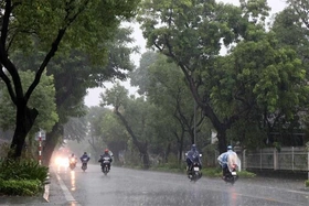 Chiều tối và đêm 22/4 Phú Thọ có mưa rào và dông