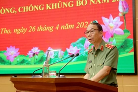 Tập huấn công tác phòng  ,  chống khủng bố năm 2024