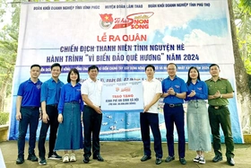 Ra quân chiến dịch thanh niên tình nguyện hè và hành trình “Vì biển đảo quê hương” năm 2024