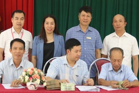 Thành lập Tổ hội nghề nghiệp chăn nuôi gà thịt xã Lệ Mỹ