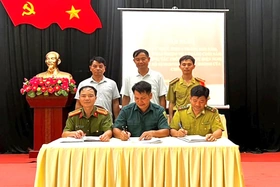 Ký kết phối hợp bảo vệ và phòng cháy chữa cháy rừng