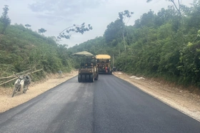 Tuyến đường Long Cốc - Xuân Đài hoàn thành trước 18 tháng