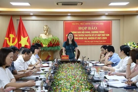 Họp báo về Kỳ họp thứ Tám - HĐND tỉnh khóa XIX