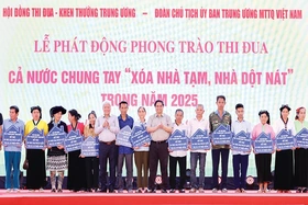 Chung tay xóa nhà tạm, nhà dột nát cho người nghèo