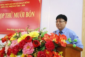 HĐND huyện Đoan Hùng khóa XXI tổ chức kỳ họp thứ Mười bốn