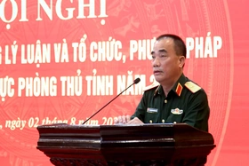 Tập huấn, bồi dưỡng lý luận và tổ chức, phương pháp diễn tập KVPT tỉnh năm 2024