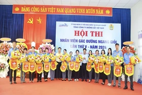 Hội thi “Nhân viên gác đường ngang giỏi lần thứ V - năm 2024”