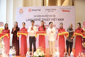Wyndham Lynn Times Thanh Thủy ra mắt “Làng nghệ thuật Việt Nam”