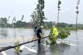 Các địa phương tập trung khắc phục thiệt hại sau Cơn bão số 3