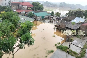 Phú Thọ tiếp tục có mưa lớn từ nay đến 12/9