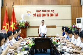 Thống nhất các nội dung Chương trình “Chắp cánh ước mơ - Vinh danh khuyến học, khuyến tài Đất Tổ” năm 2024