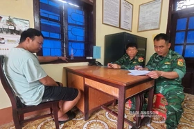 Đồn Biên phòng Bắc Xa: Quyết liệt ngăn chặn xuất, nhập cảnh trái phép