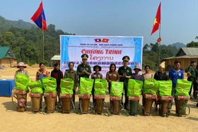 Vun đắp tình hữu nghị Quảng Nam- Sê Kông bằng những việc làm thiết thực