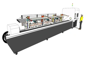 Thiết kế bộ cấp phôi bán tự động cho máy Laser
