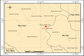 Xảy ra động đất 3.3 độ richter tại huyện Thanh Thủy