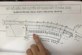 Ông Nguyễn Văn Thìn, Phan Văn Tâm không thực hiện nghĩa vụ tài chính sau khi trúng đấu giá đất là chưa đúng với quy định của pháp luật