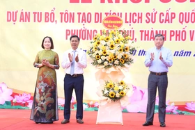 Khởi công dự án tu bổ, tôn tạo di tích lịch sử Đền Vân Luông