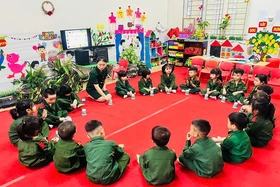 Trường Mầm non Minh Nông: 40 năm nâng cánh ước mơ