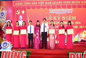 Trường THCS Thọ Sơn kỷ niệm 30 năm thành lập và đón nhận Bằng khen của Bộ trưởng Bộ GD&ĐT