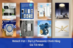 Wetech Việt – Đại Lý Panasonic Chính Hãng, Giá Tốt Nhất