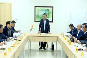 Phó Chủ tịch UBND tỉnh Phan Trọng Tấn kiểm tra tiến độ dự án Khu đô thị sinh thái, du lịch, nghỉ dưỡng và sân golf Tam Nông