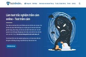 Test trầm cảm miễn phí và tư vấn trị liệu tâm lý với Testtramcam.vn