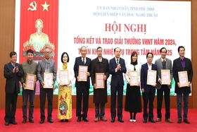 Hội nghị tổng kết và trao giải thưởng Văn học Nghệ thuật năm 2024