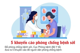 5 khuyến cáo phòng chống bệnh sởi