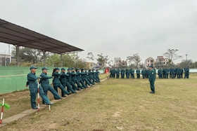 Nâng cao chất lượng huấn luyện dân quân trong tình hình mới