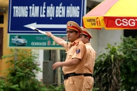 Phương án phân luồng bảo đảm trật tự, an toàn giao thông dịp Giỗ Tổ Hùng Vương năm 2025