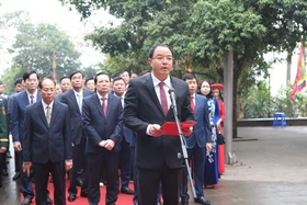 Huyện Cẩm Khê dâng hương tưởng niệm các Vua Hùng