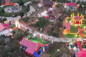 Không gian văn hóa độc đáo tại Hội trại Đất Tổ 2025