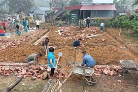 Khởi công xóa 1.470 nhà tạm, nhà dột nát