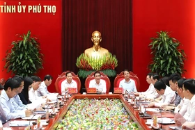 Thường trực Tỉnh uỷ Phú Thọ, Vĩnh Phúc, Hoà Bình họp thống nhất triển khai công tác sắp xếp, sáp nhập